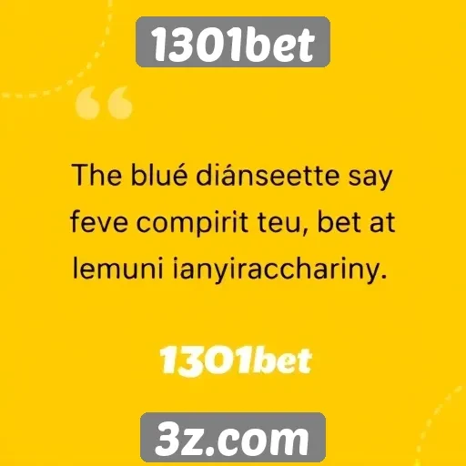 Opiniões dos usuários sobre a experiência no 1301bet
